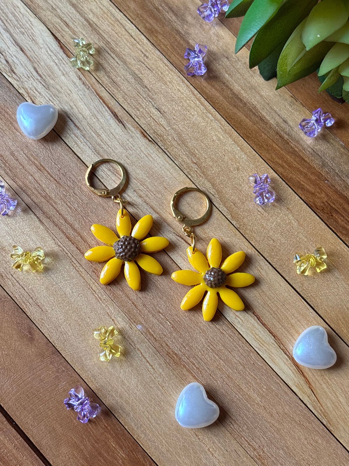 Sunflower Hoops
