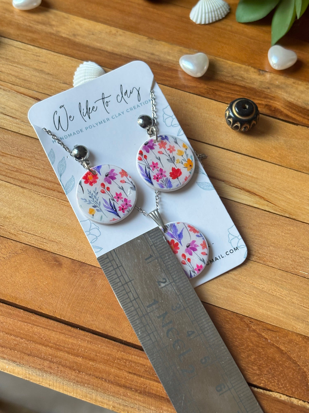Floral meadow set
