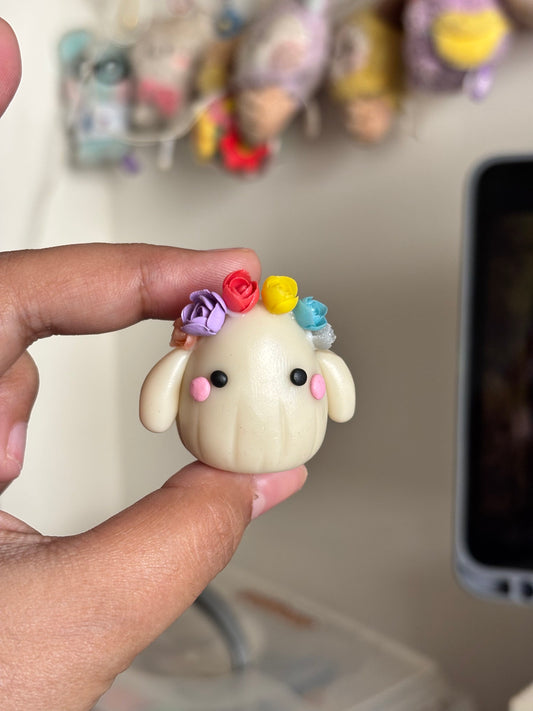 Floral Ghostie Photo Holder