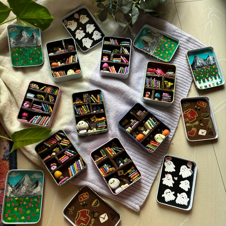 Tin Bookcases