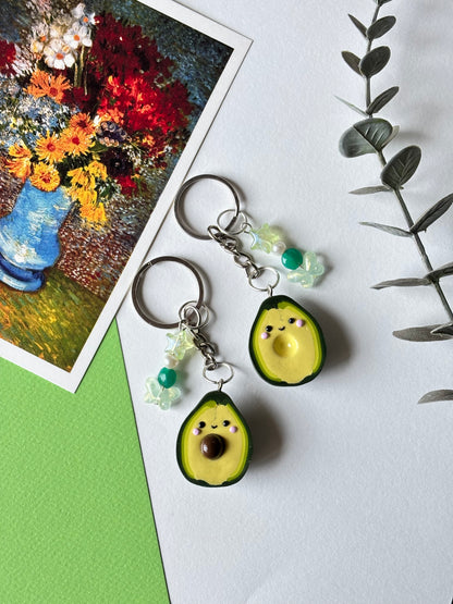 Avocado Couple Keychain (Preorder)