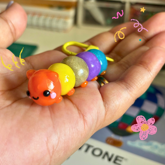Caterpillar Charm