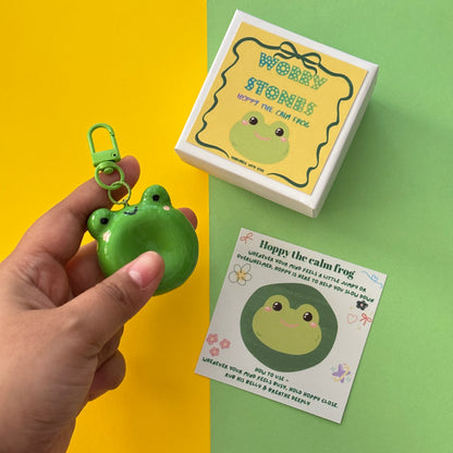 Frog worry stone