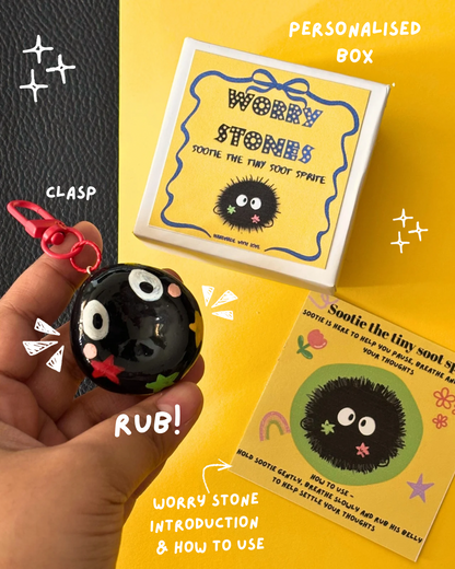 Soot Sprite worry stone