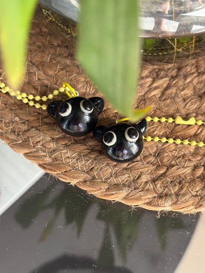 Black cat charm (Preorder)
