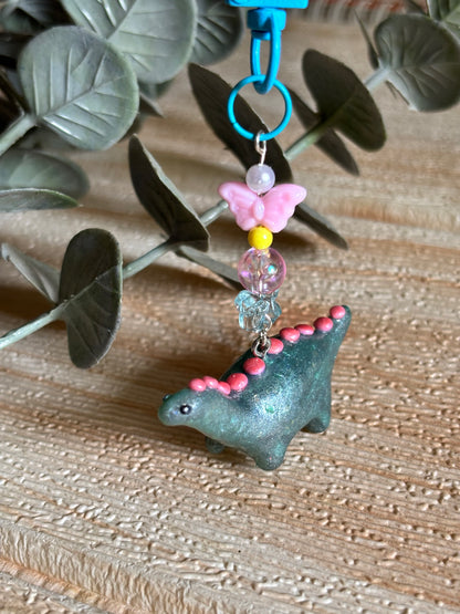 Grey & Pink dino