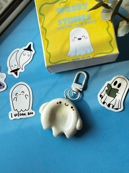 Ghostie Worry Stone