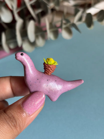 Floral Dino Desk Buddy