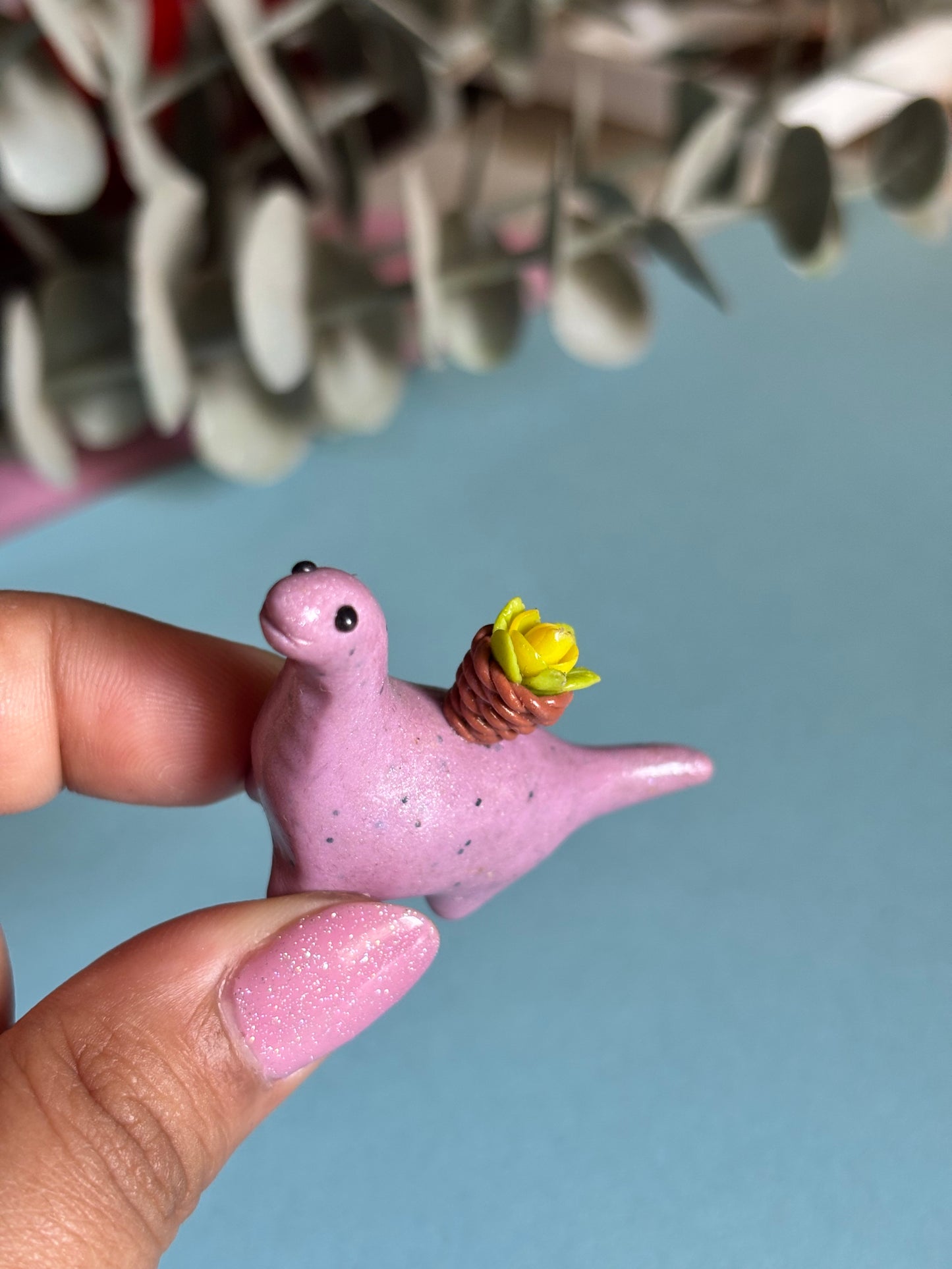 Floral Dino Desk Buddy