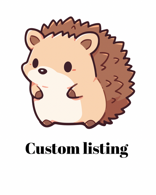 Porcupine Charm (Custom)