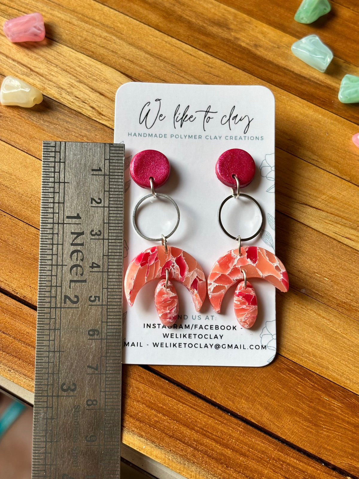 Crescent Ring Marble Drops