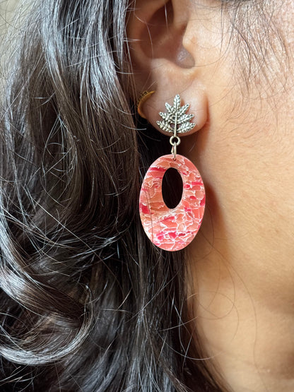 Oval Leaf Marble Drops