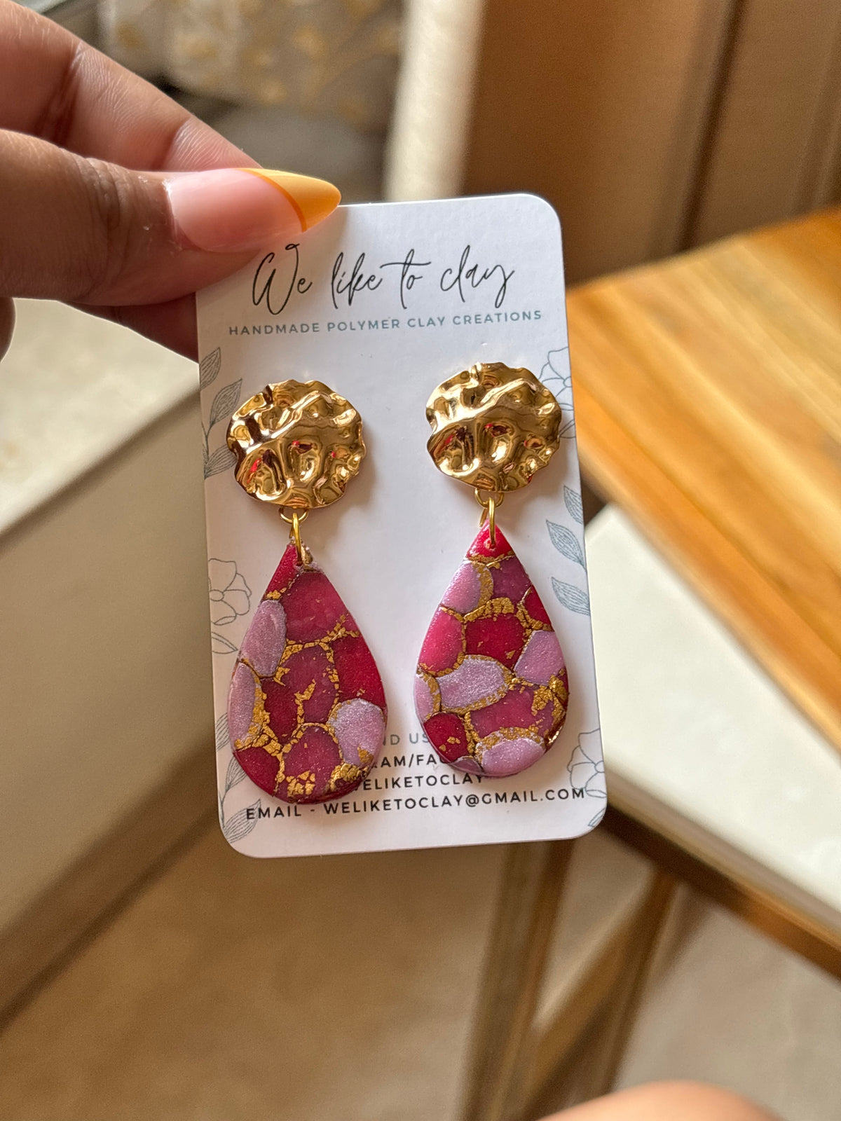 Rosé Kintsugi Drops