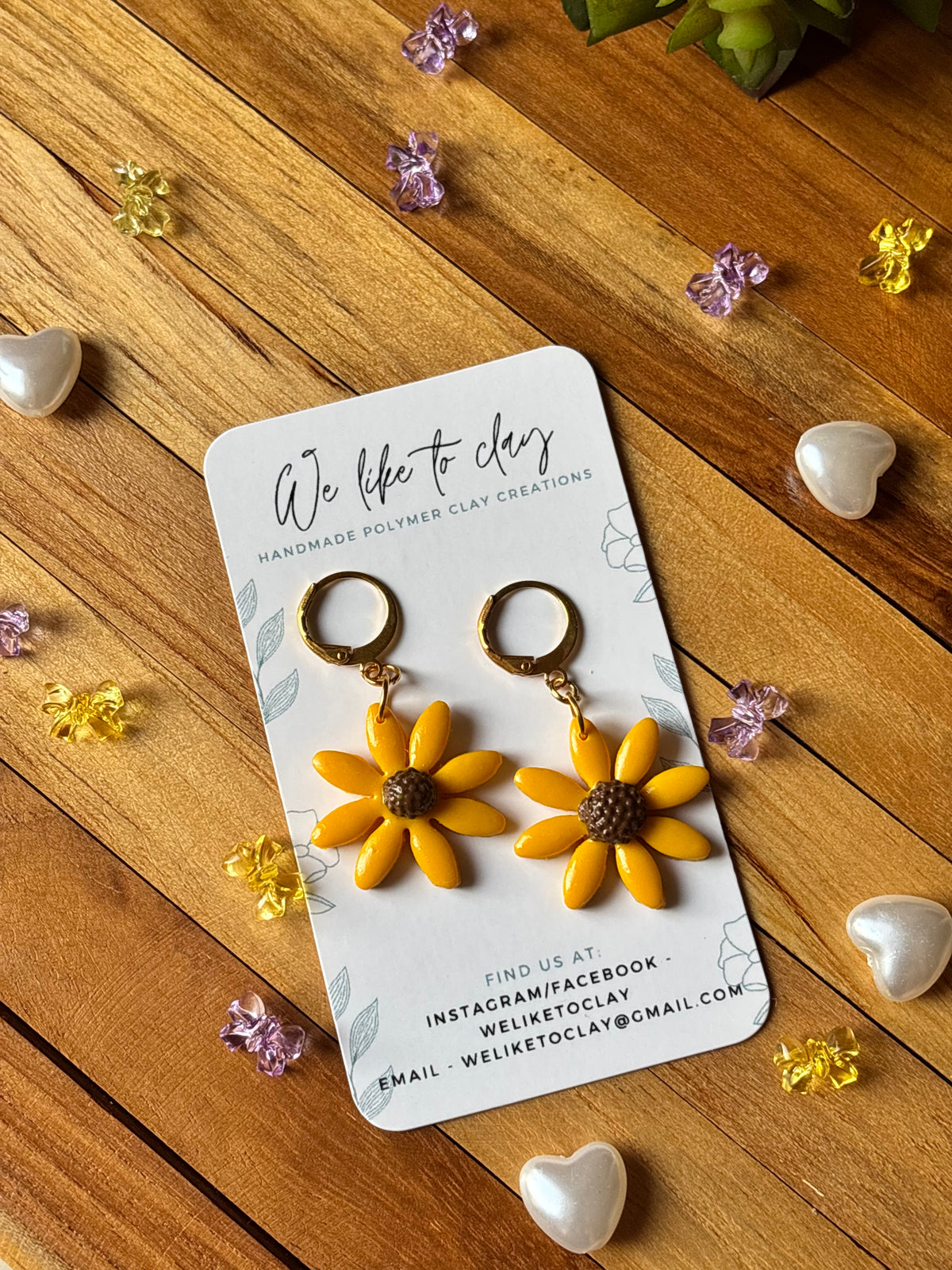 Sunflower Hoops