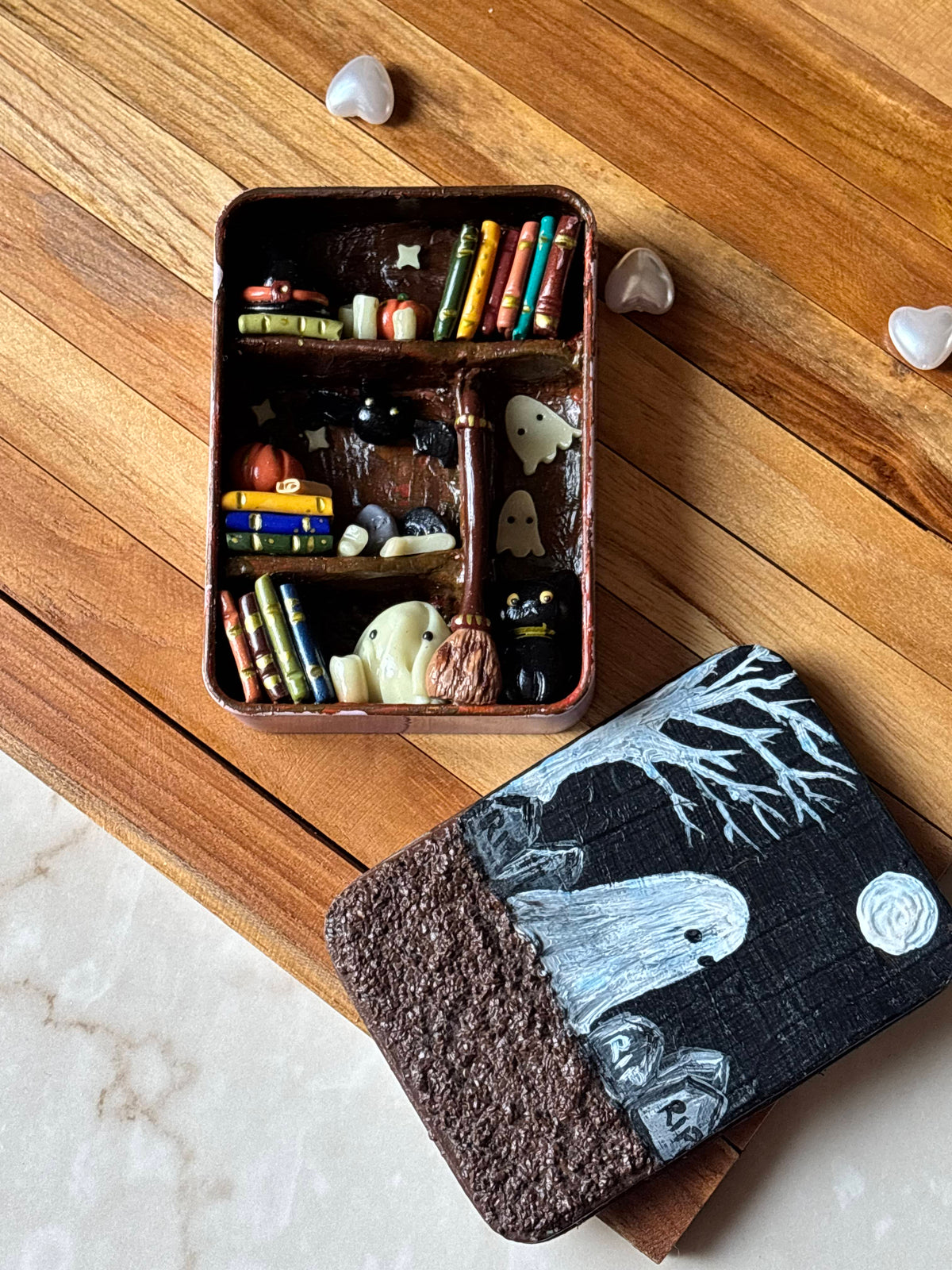 Haunted Library Tin