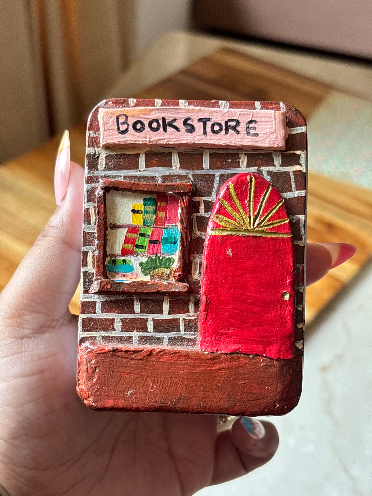 Red Bookshop Tin