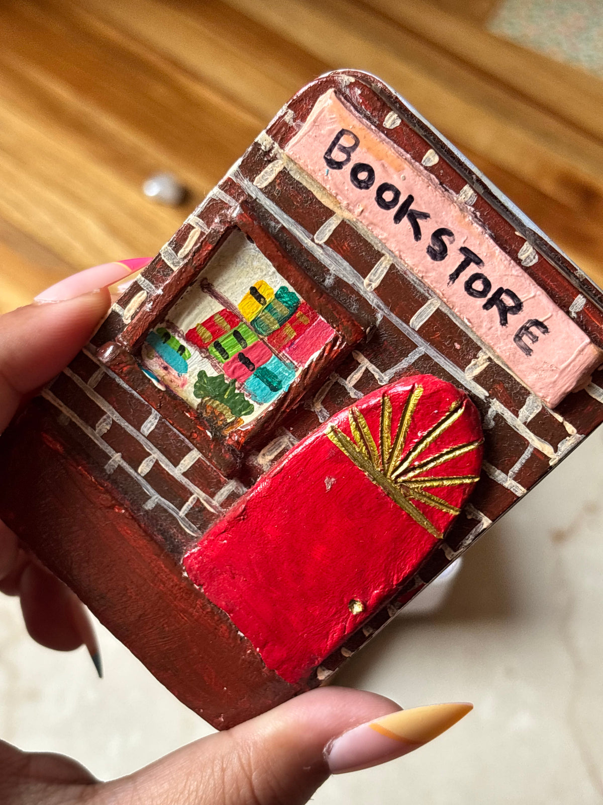 Red Bookshop Tin