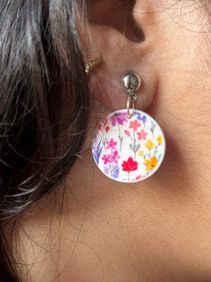 Floral meadow set