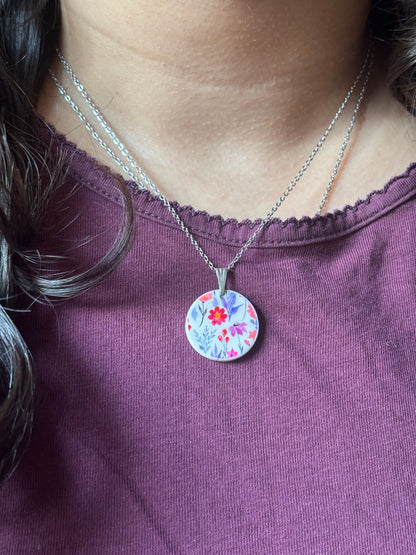 Floral meadow set