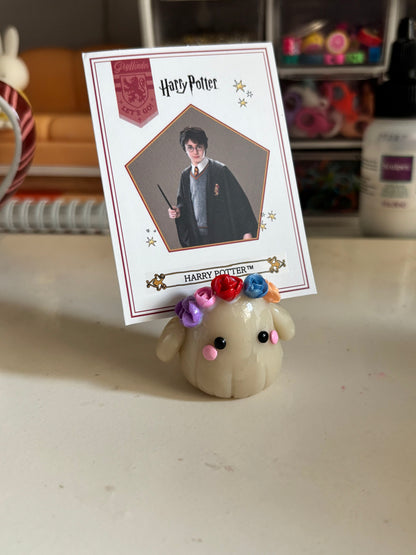 Floral Ghostie Photo Holder